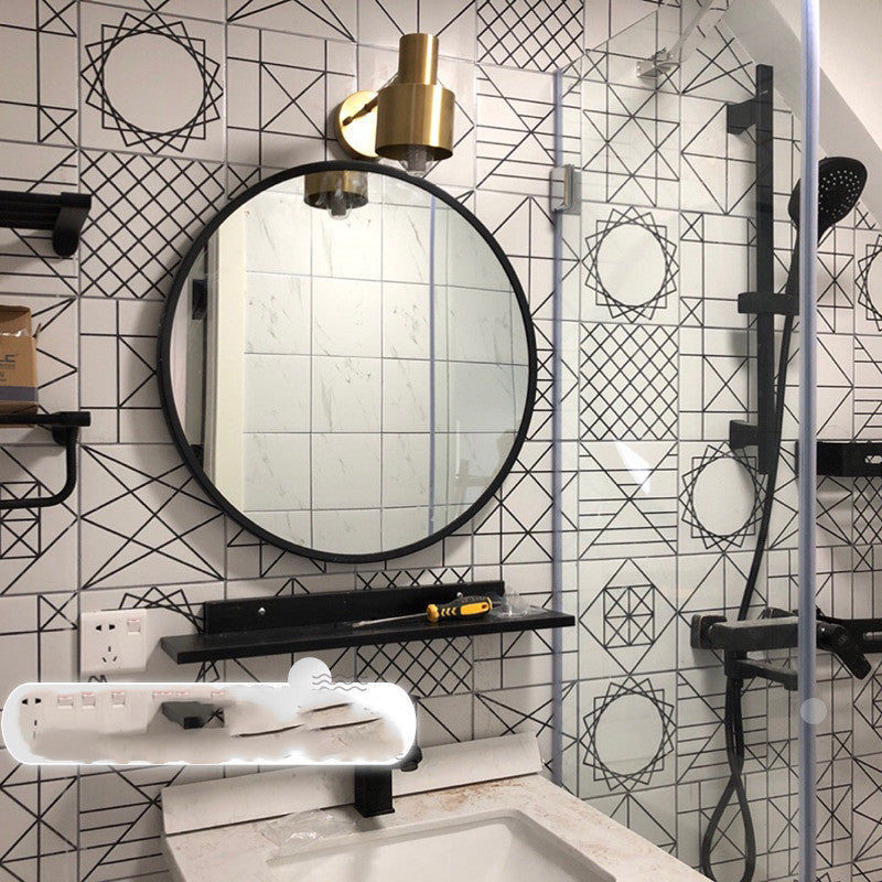 Nordic Round Metal Vanity Mirror