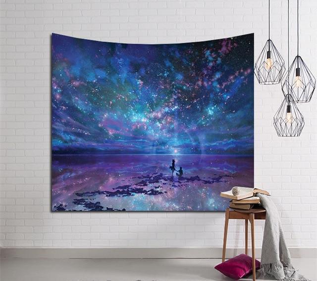Celestara Mandala Tapestry Wall Art