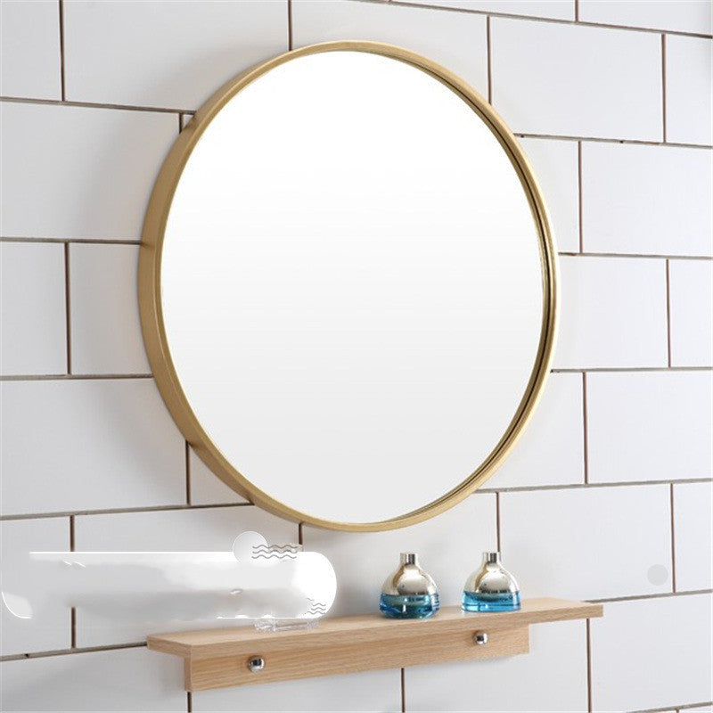 Nordic Round Metal Vanity Mirror