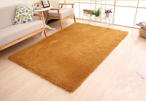 Velura Soft Plush White Area Rug