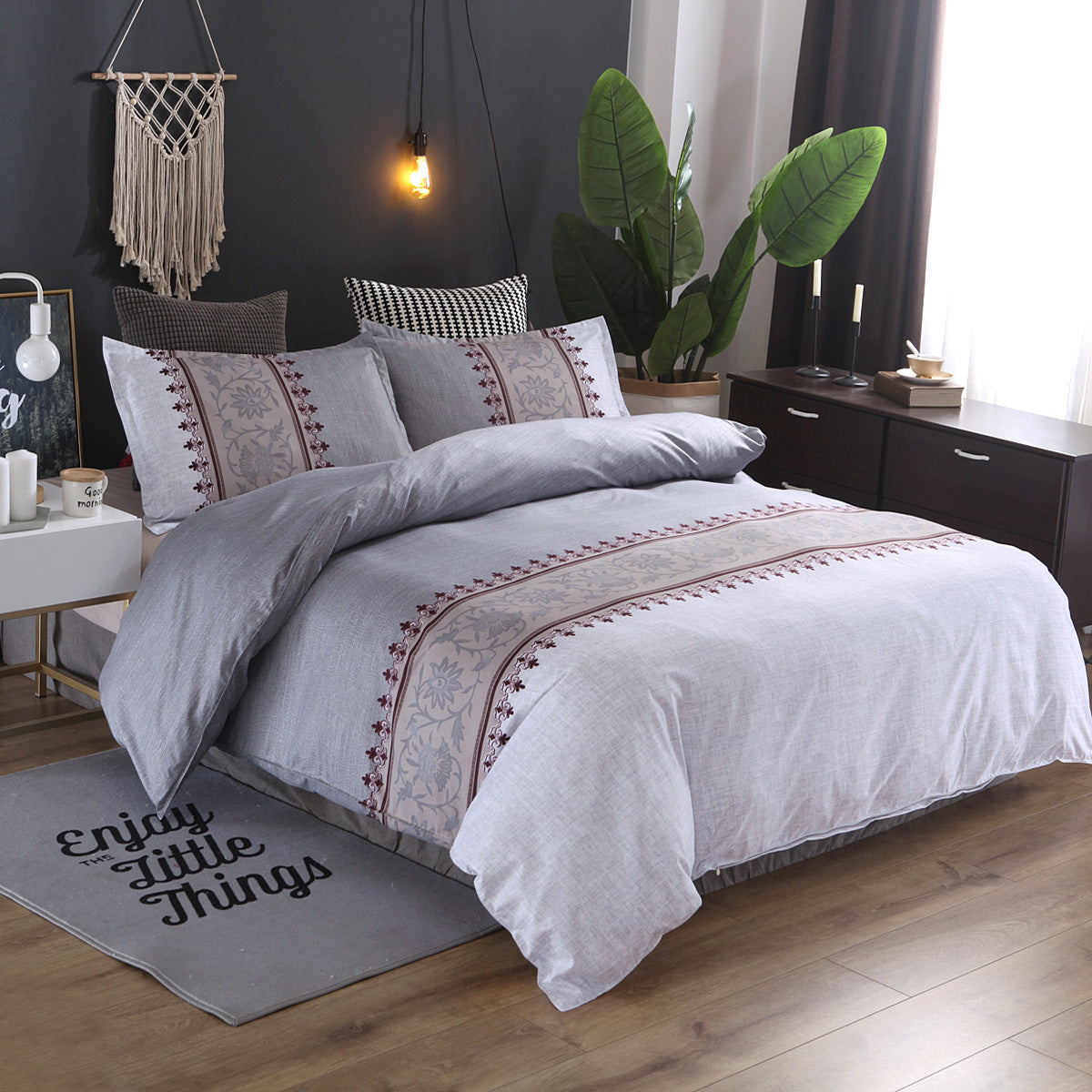 Essence Plain Bedding Set