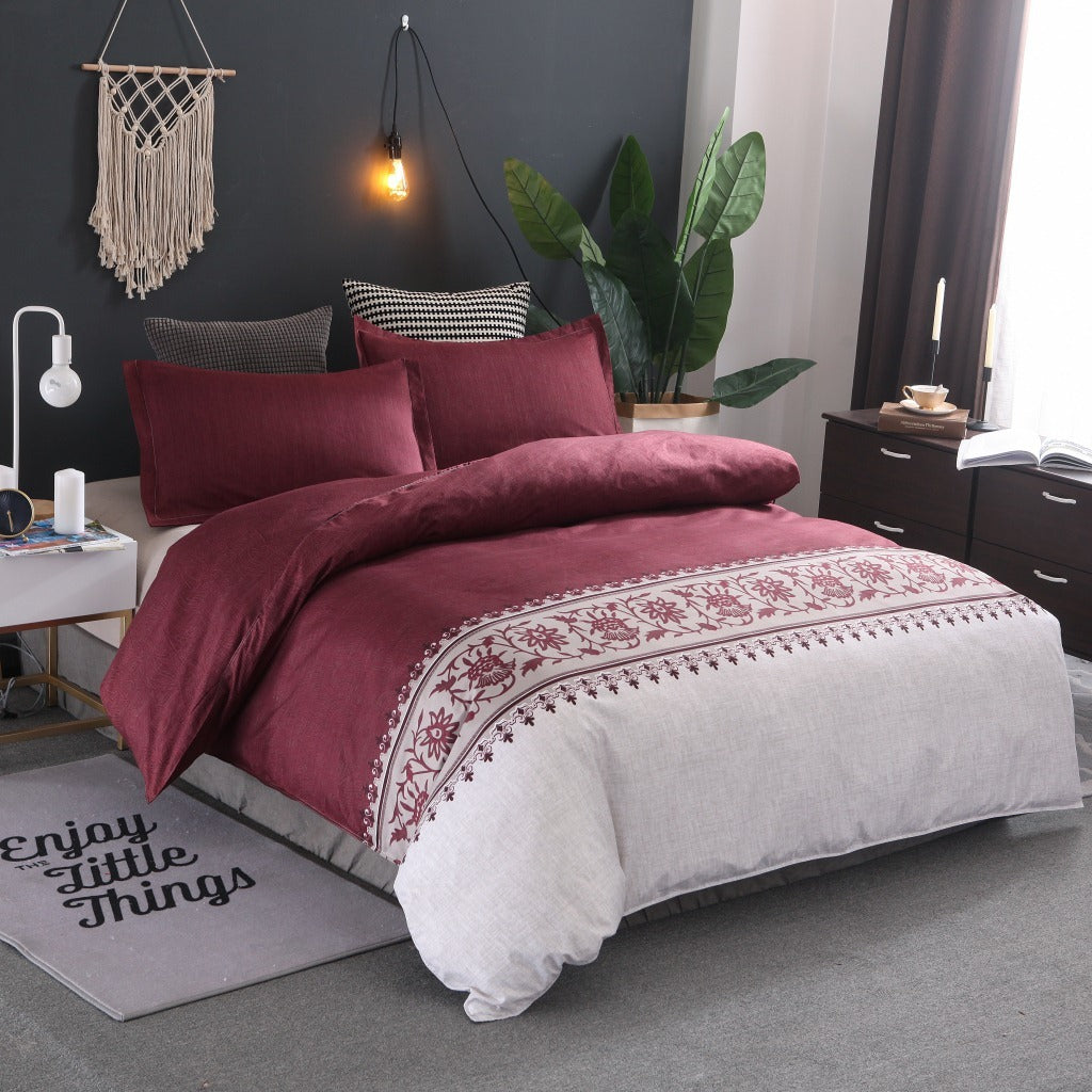 Essence Plain Bedding Set