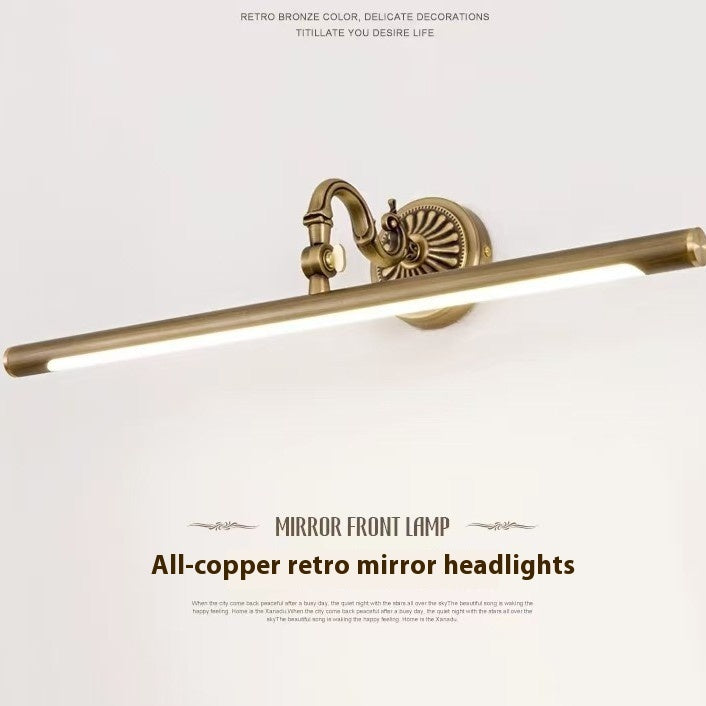 LUXEGlow Copper Mirror Light