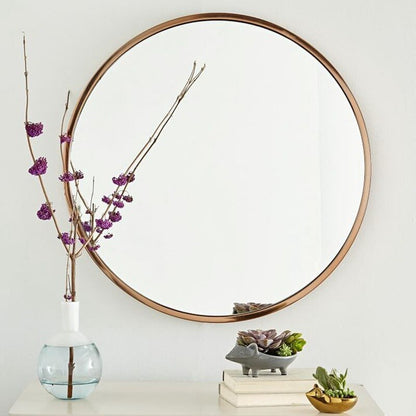Nordic Round Metal Vanity Mirror