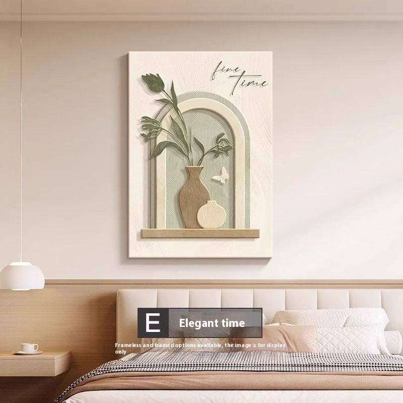 Elaré Cream Abstract Character Wall Art