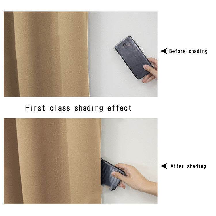 NoirShade Luxe Blackout Curtain Panel