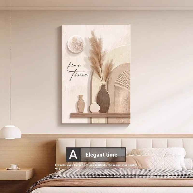 Elaré Cream Abstract Character Wall Art