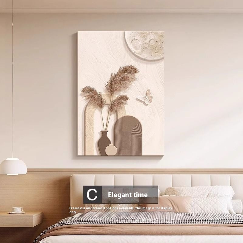 Elaré Cream Abstract Character Wall Art