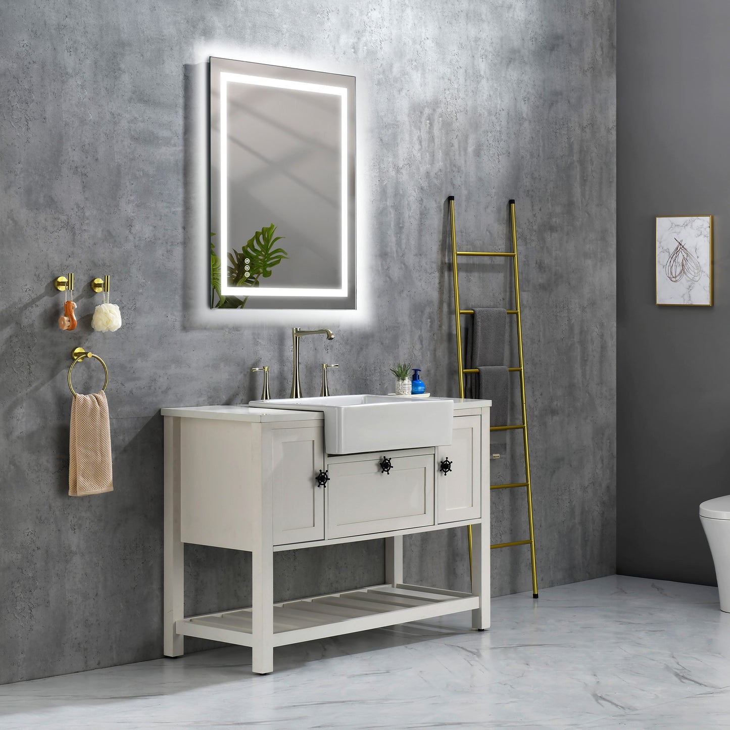 GlowView LED Bathroom Mirror