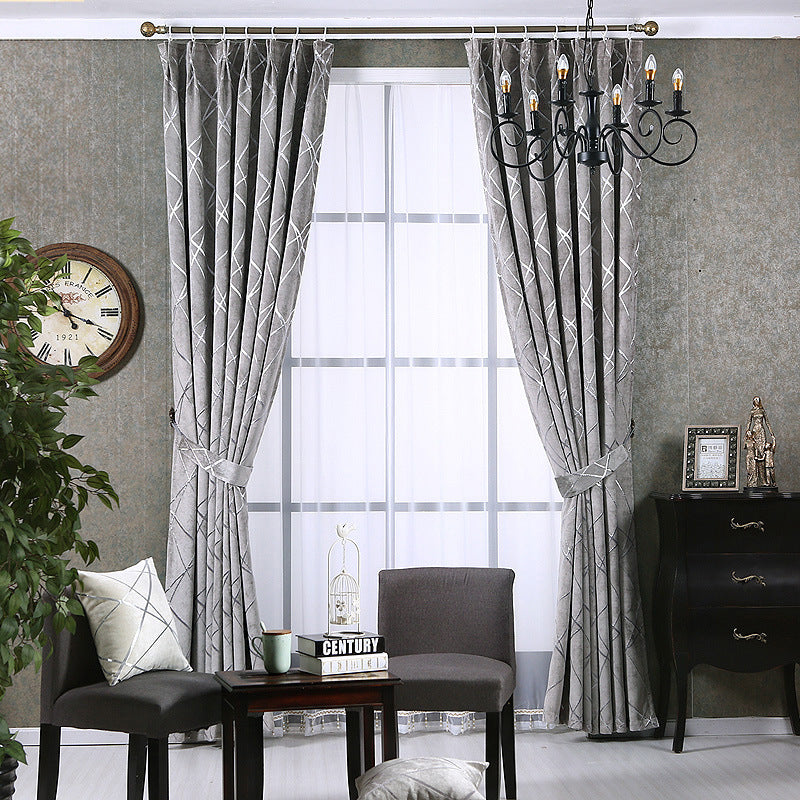 Velura Chenille Luxe Blackout Curtain